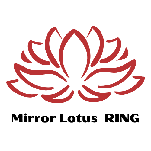 Mirror Lotus Ring Logo